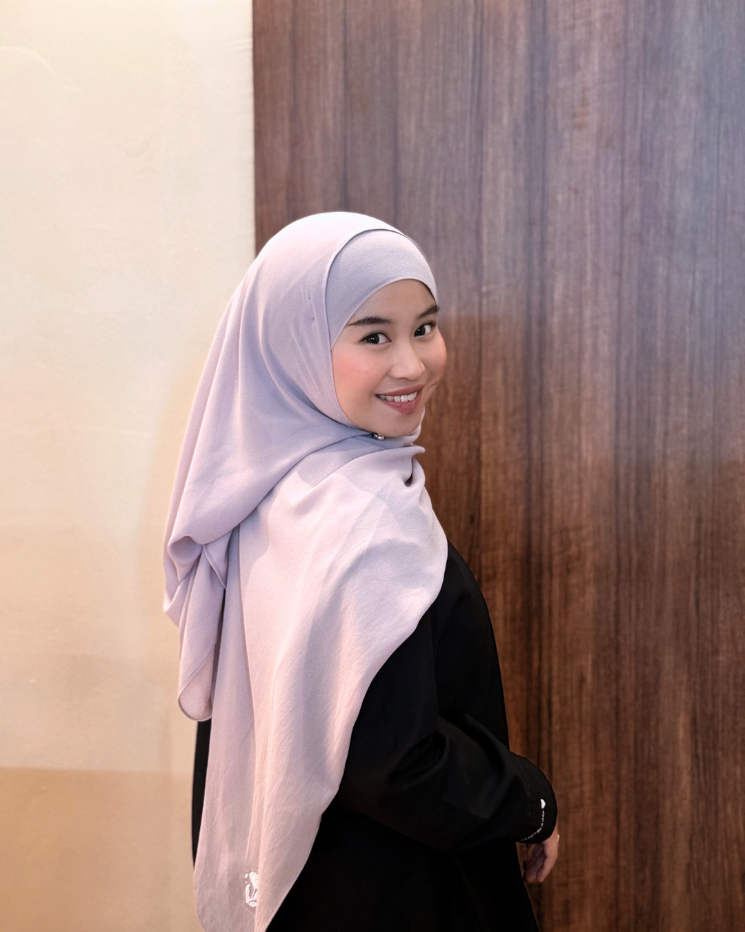 (BLUSH) Plain Shawl