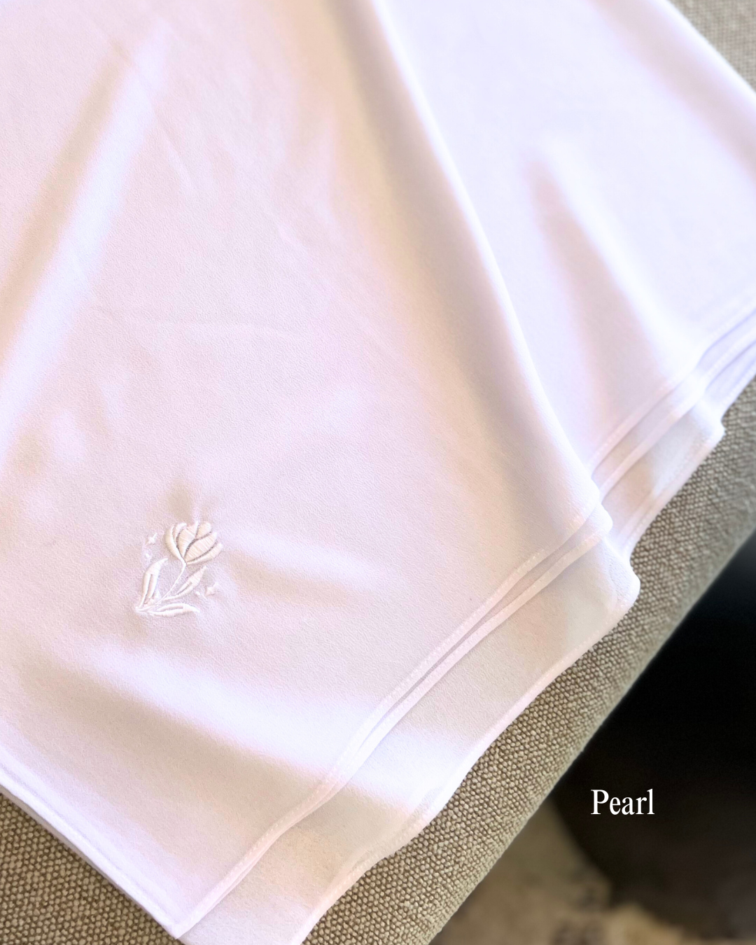 (PEARL) Plain Shawl