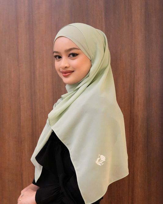 (MINT) Plain Shawl