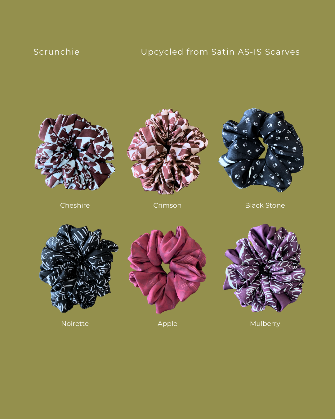 Upcycled Scrunchie