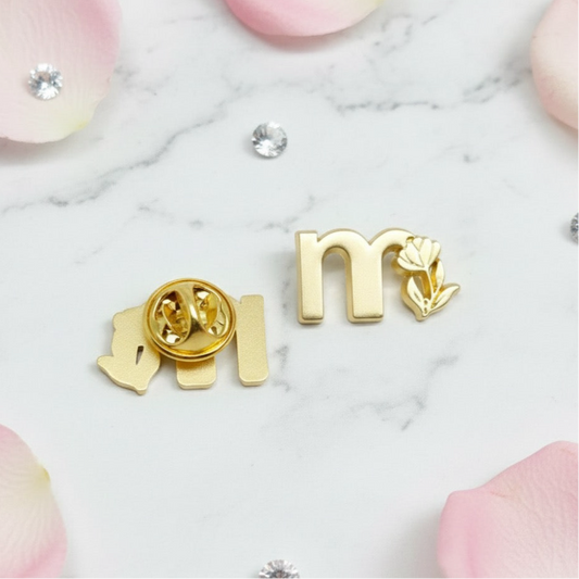 Modessa enamel pin