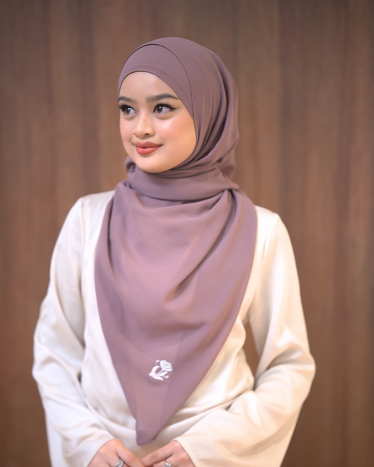 (LAVENDER) Plain Shawl