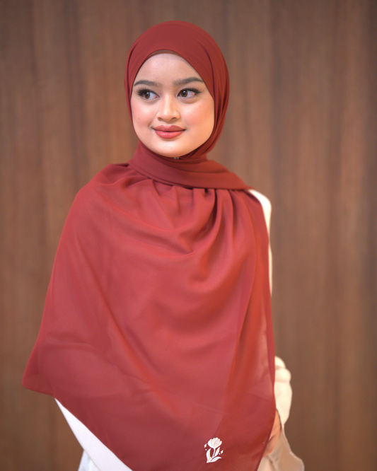 (CHERRY) Plain Shawl